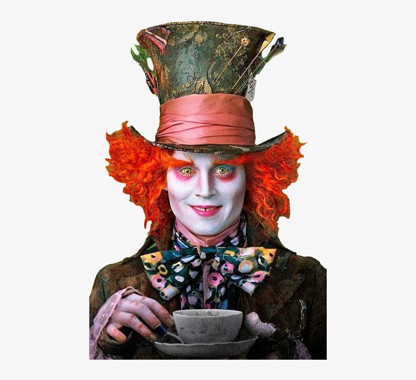 Chapeleiro - Pesquisa Google - Mad Hatter Johnny Depp Hd, transparent png #662852