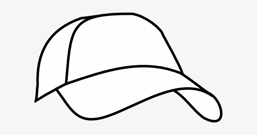 Photos Of Baseball Hat Clip Art Red Cap - Baseball Cap Outline Png, transparent png #663063