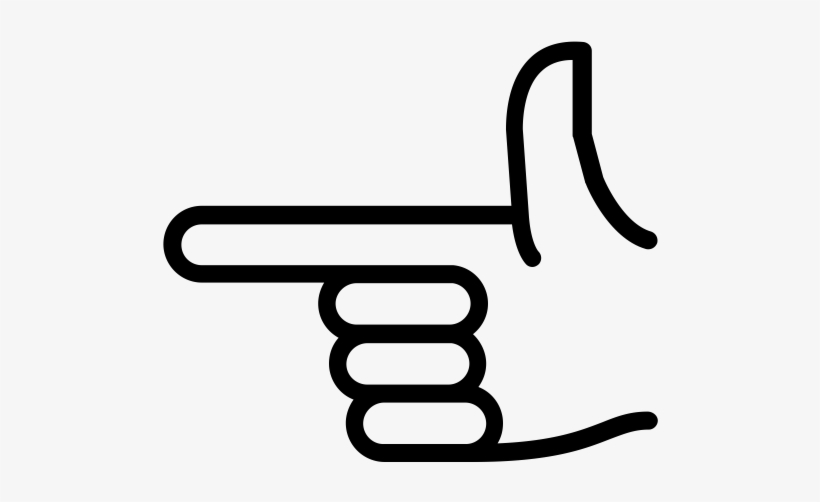Hand Gun Icon Png, transparent png #663586