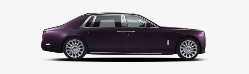 Rolls-royce Phantom - Rolls Royce Phantom Side View, transparent png #663882
