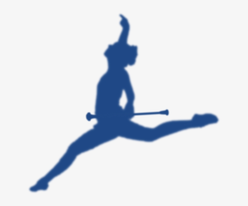 Dance, Silhouette, Jazz, Dancer, Dancers, Dancing - Baton Twirler Clip Art, transparent png #664016