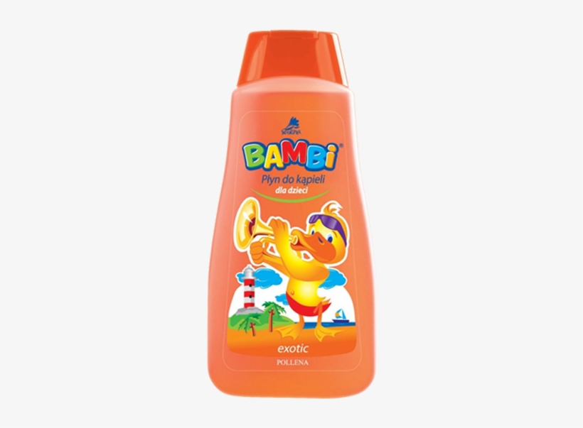 Bambi Exotic Baby Bubble Bath 500ml - Bambi Płyn Do Kapieli Dla Dzieci Exotic 500 Ml, transparent png #664650