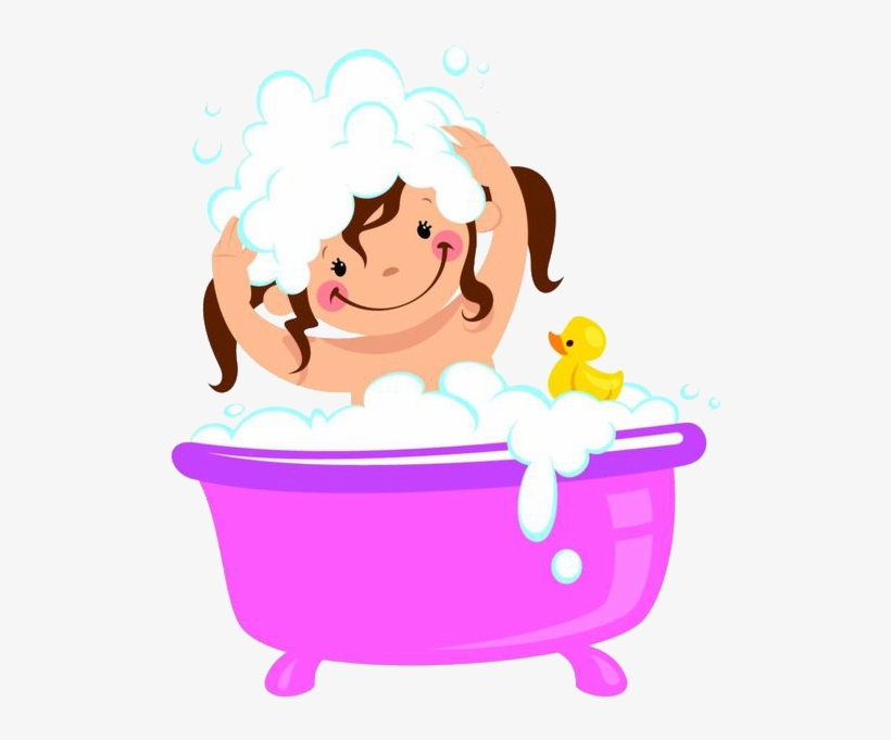 Bubble Bath Png - Bathtime Clipart, transparent png #664729