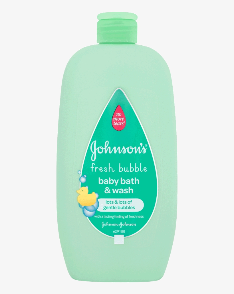 Johnson's® Fresh Bubble Baby Bath & Wash - Johnsons Baby 2in1 Bubble Bath & Wash - 500ml, transparent png #664750