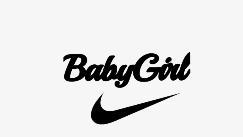 Love Cute Nike Transparent Babygirl Nike Logo Cyber - Nike, transparent png #664752