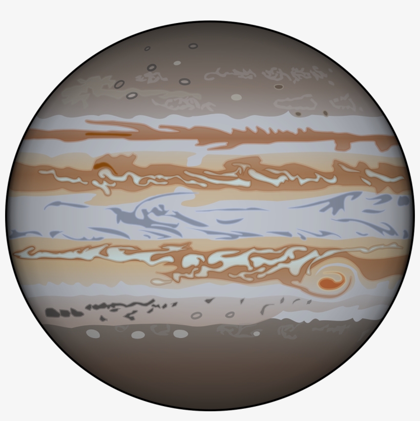 Jupiter Planet Space Planets Transparent Image - Mercury Planet Clipart, transparent png #664818