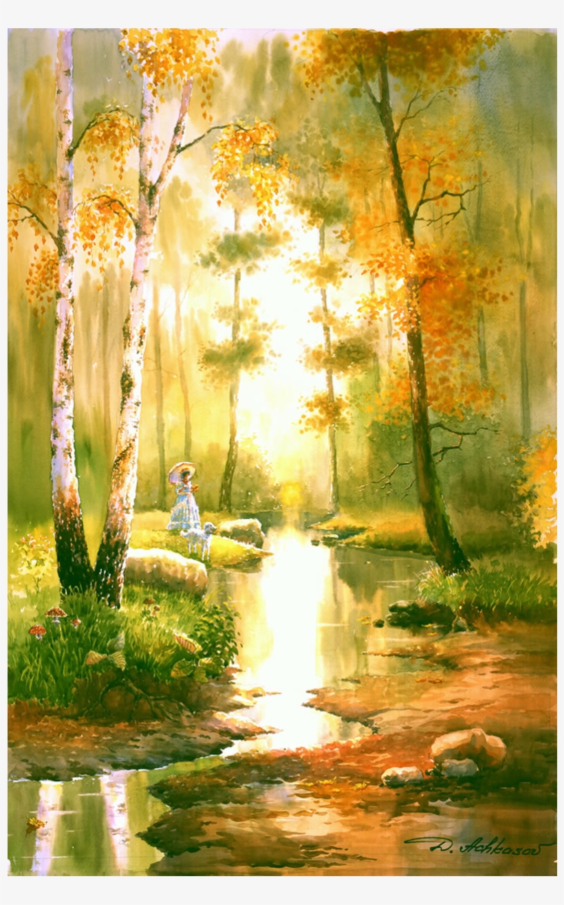 Home / Autumn Dreams - Painting, transparent png #665102