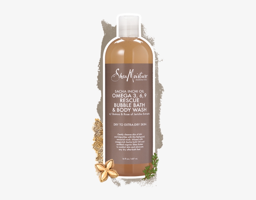 Back To Home - Shea Moisture Sacha Inchi Oil Rescue Bubble Bath &, transparent png #665218