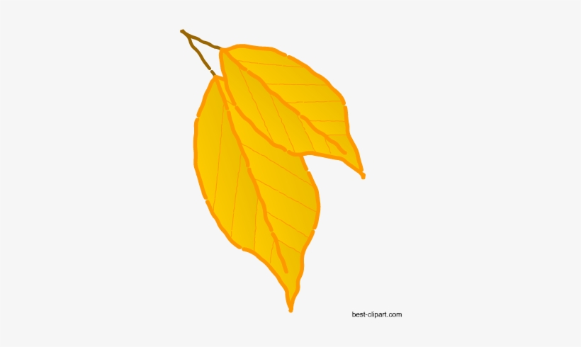 Free Fall Autumn Clip Art - Yellow, transparent png #665389