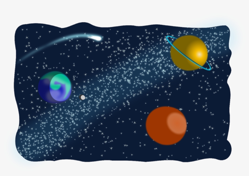 Cosmic, Earth, Galaxy, Jupiter, Mars, Moon, Space - Space Free Clipart, transparent png #665720
