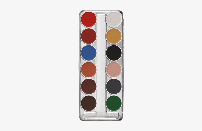 Aquacolor Is Universally Applicable, Primarily As A - Kryolan Aqua Palette, transparent png #665722