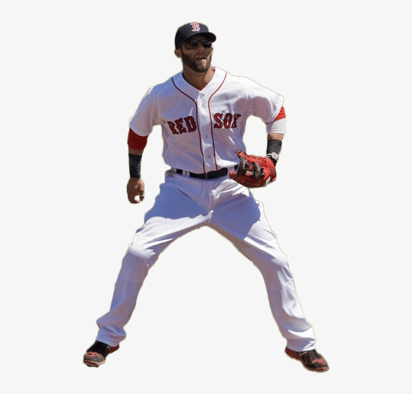 Dustin Pedroia - Mookie Betts White Background, transparent png #666029