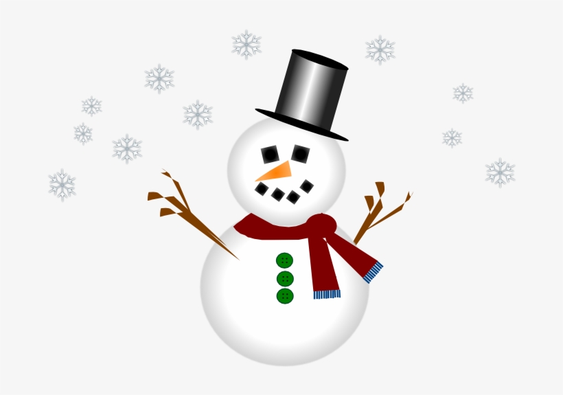 Cute Snowman Graphics And Animations Vector Royalty - Animated Snowman Clipart, transparent png #666210