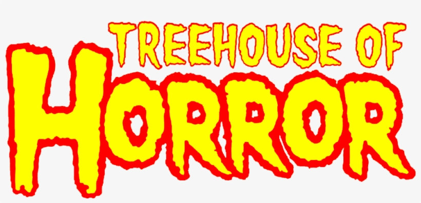 The Simpsons Treehouse Of Horror Logo - Treehouse Of Horror Logo, transparent png #666286