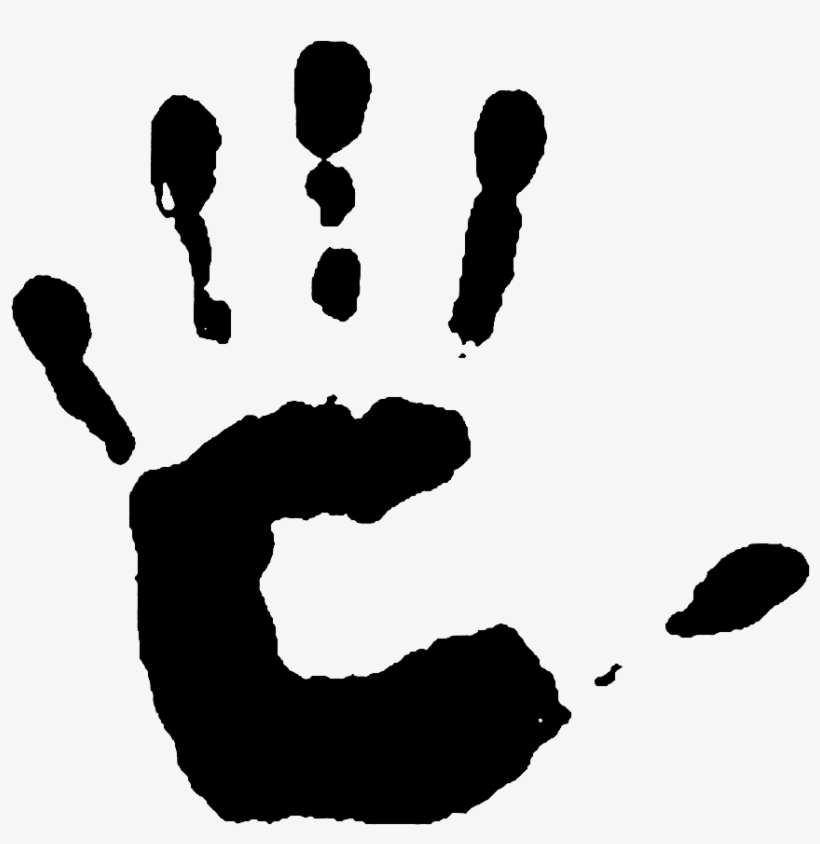Hand Print Emblem Bo - Animal Rights Poster, transparent png #666390