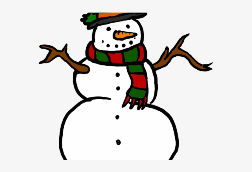Cute Snowman Clipart - Naughty Snowman Greeting Cards, transparent png #666493