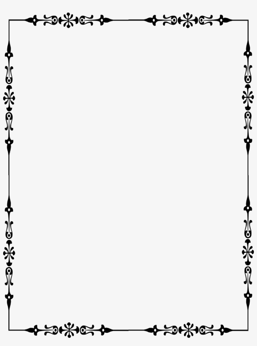 Source - Www - Wpclipart - Com - Report - Victorian - Rectangle Victorian Frame Png, transparent png #667164