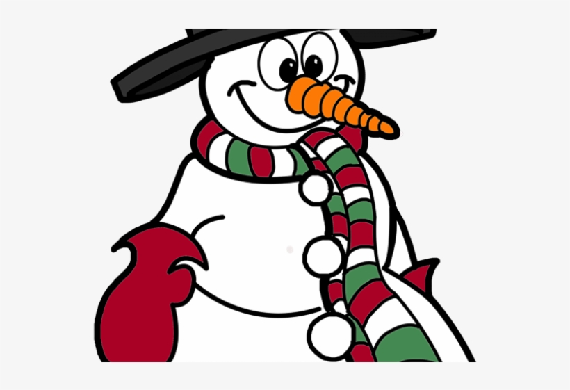 Cute Snowman Clipart - Clip Art, transparent png #667311