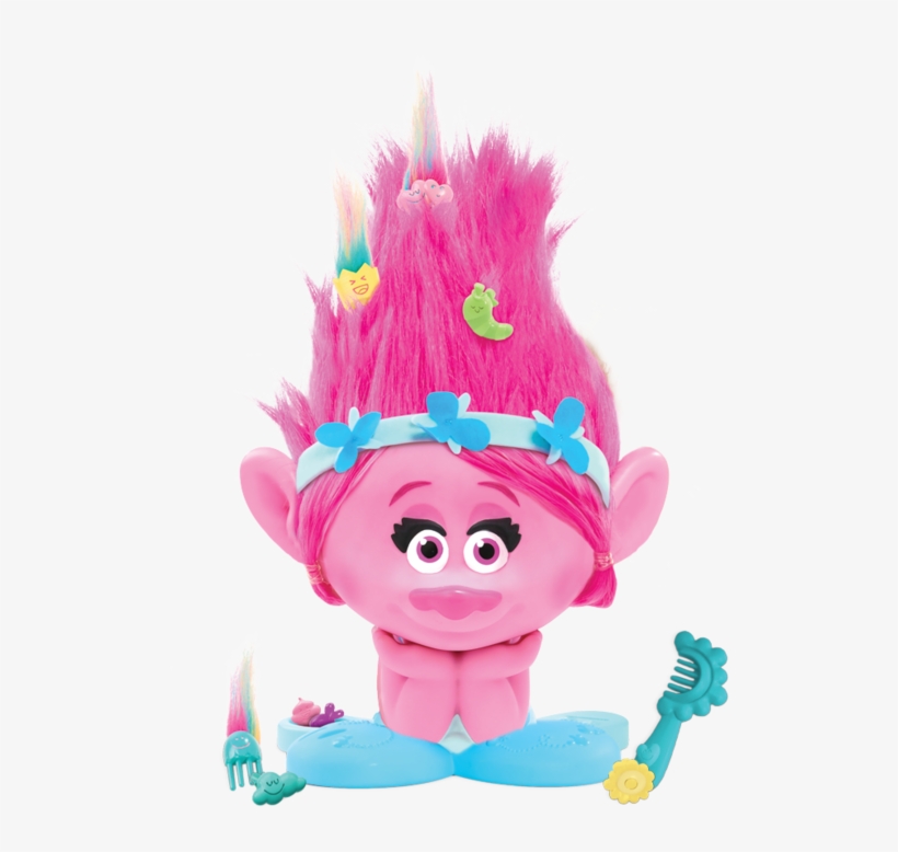 Trolls Poppy Styling Troll - Trolls Hair Styling Kit, transparent png #667361