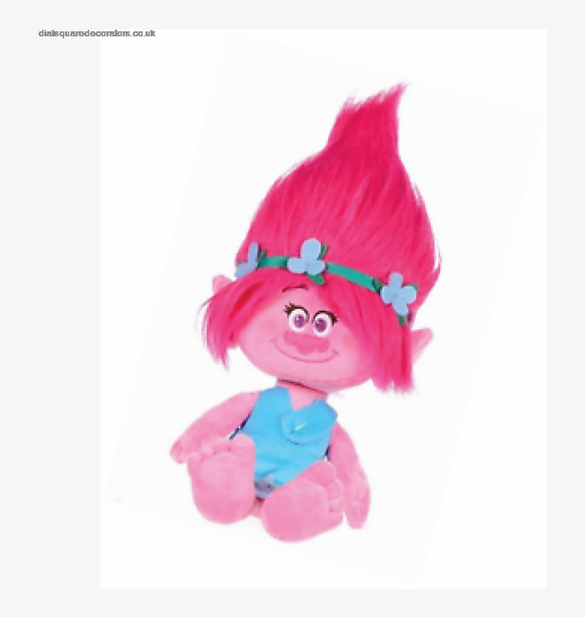 Beautiful And Charming Original Dreamworks Trolls Poppy - Dreamworks - Whitehouse Leisure Poppy Plush 40cm., transparent png #667409