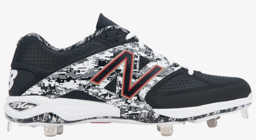 Pedroia's 4040v2 - New Balance Men's 4040 Metal Lo Baseball V2 Golf Shoes, transparent png #667557