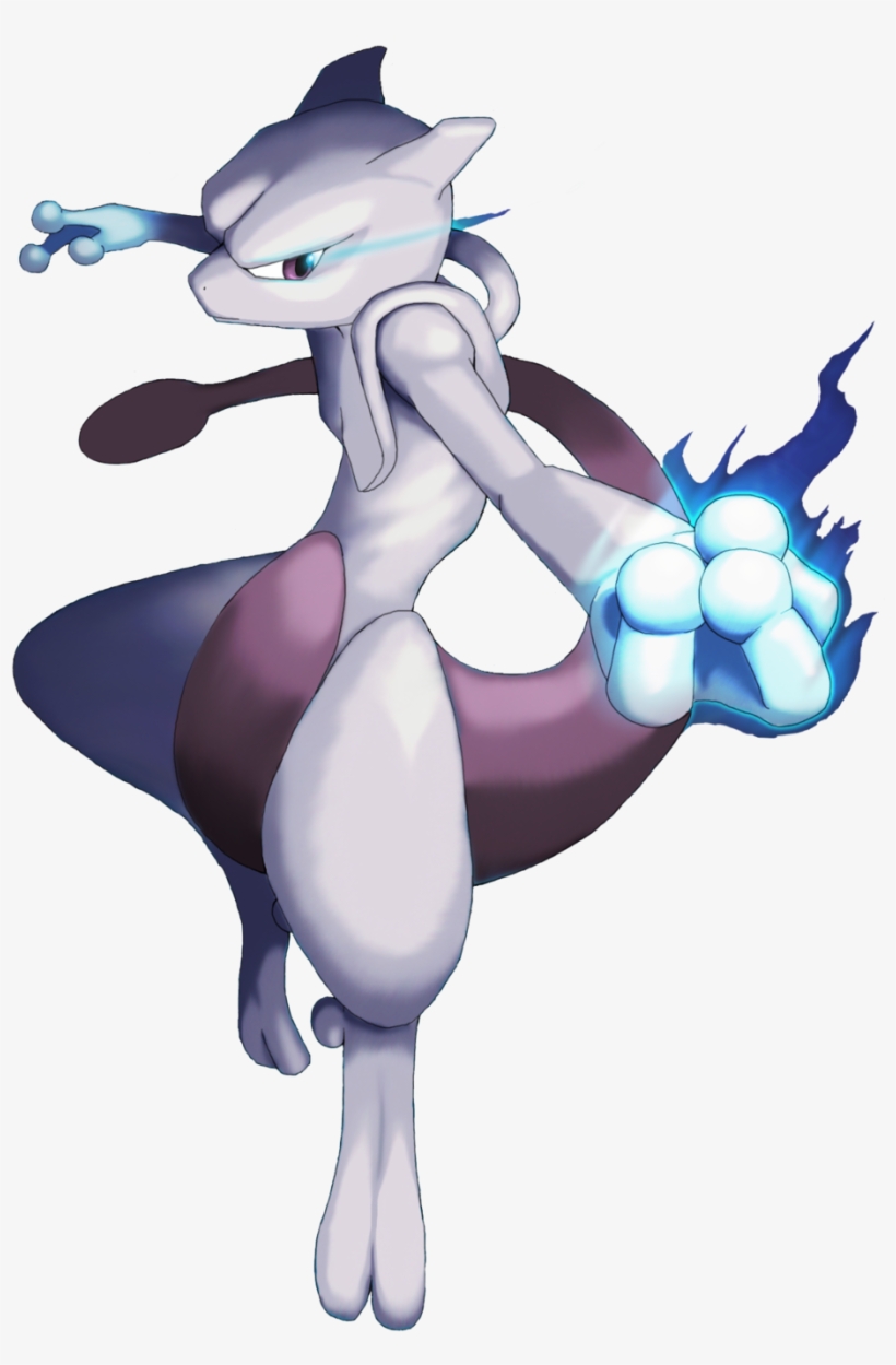 Mewtwo Pokemon - Pokemon Mewtwo Png, transparent png #667604