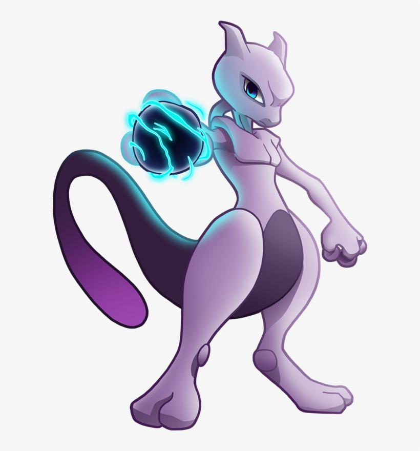 Shiny Mewtwo Pok dex Mewtwo Pokemon Png Free Transparent PNG 
