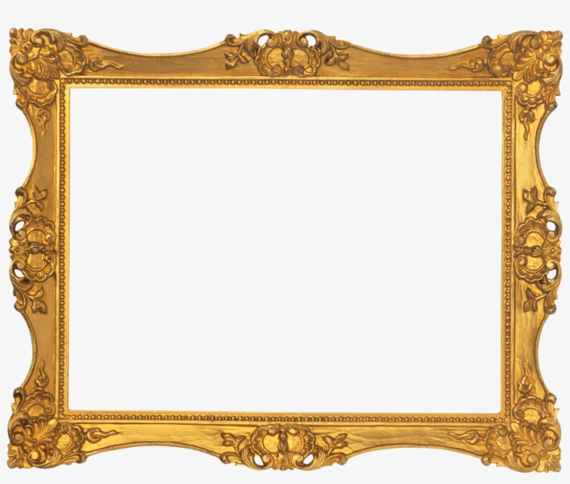 Victorian Gold Picture Frames, transparent png #667897