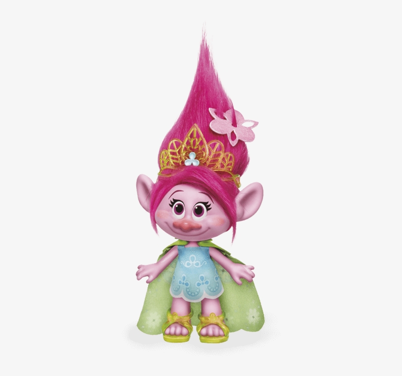 Trolls Einzelfigur Poppy - Trolls En Porcelana Fria, transparent png #667900
