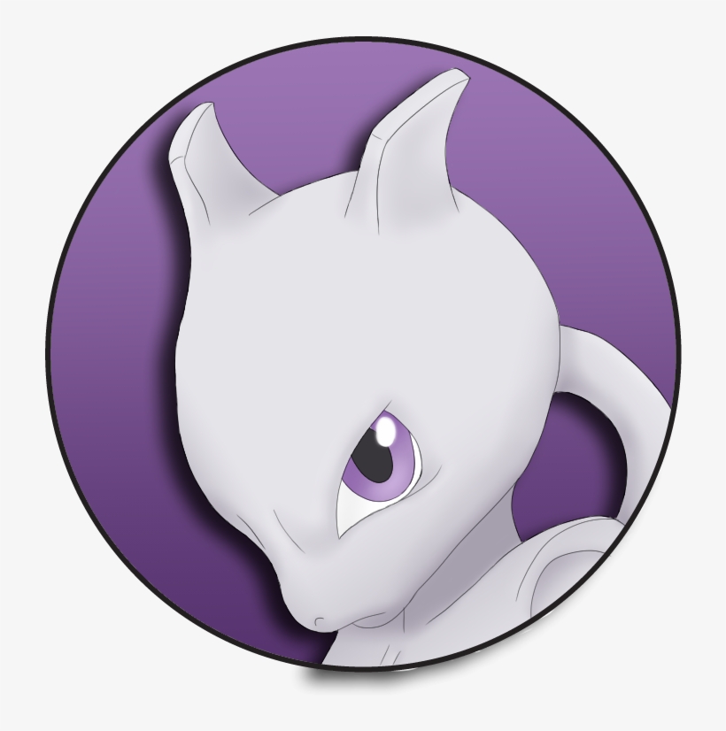 Home / Pin Back Buttons / Pokemon / Mewtwo Pin Back - Mewtwo, transparent png #668072
