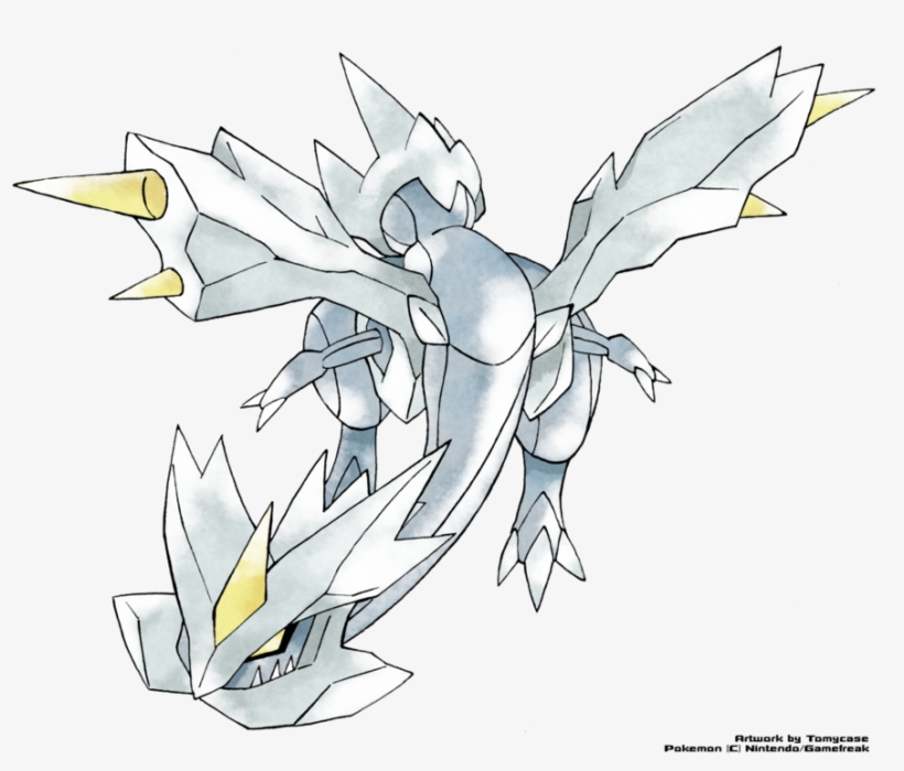 Kyurem Old Sugimori Style By Tomycase-d6m099w - Pokemon Old Sugimori Style, transparent png #668074