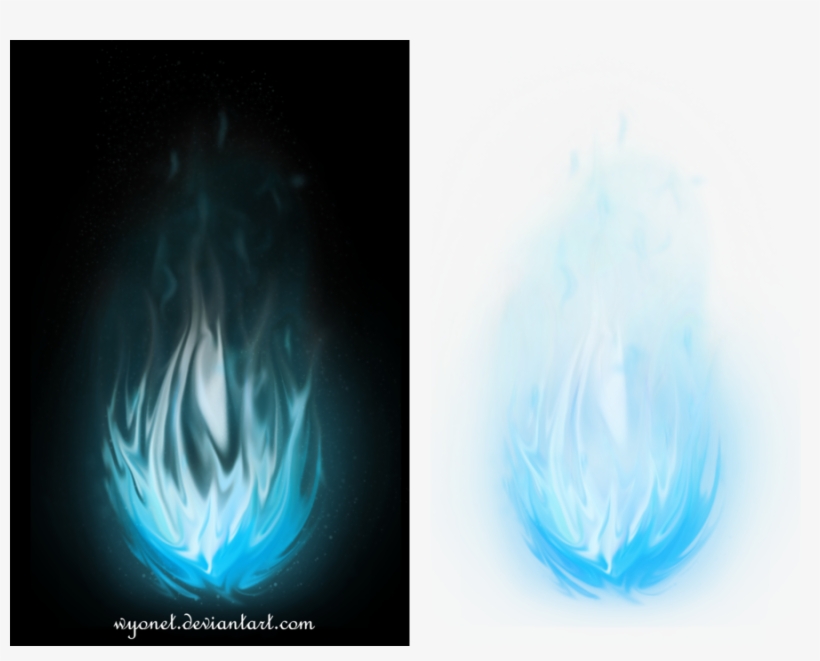 Blue Fire Effect Png - Blue Flame Ball Png, transparent png #668076