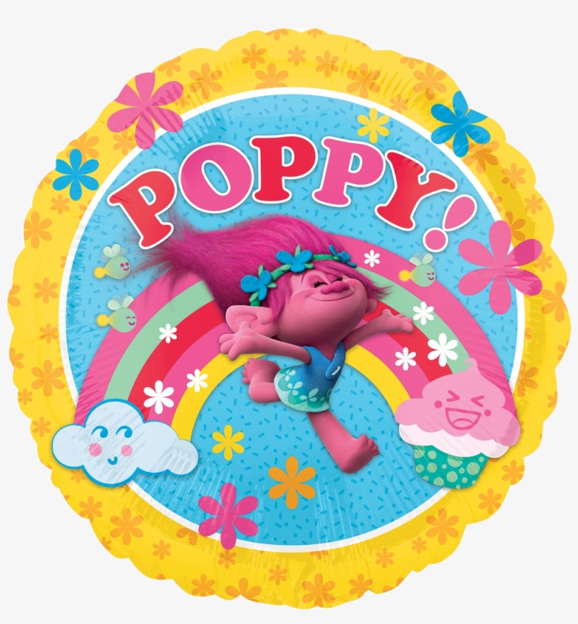 Trolls - Poppy - Balloon - Trolls Balloon, transparent png #668079