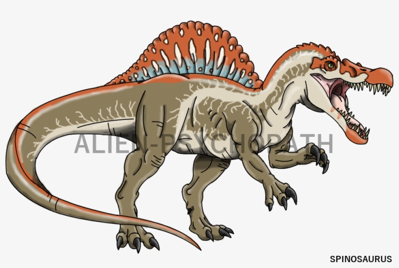Don't Use, Steal, Copy, Trace, Use As Base, For Rp, - Jurassic Park Spinosaurus Drawing, transparent png #668198