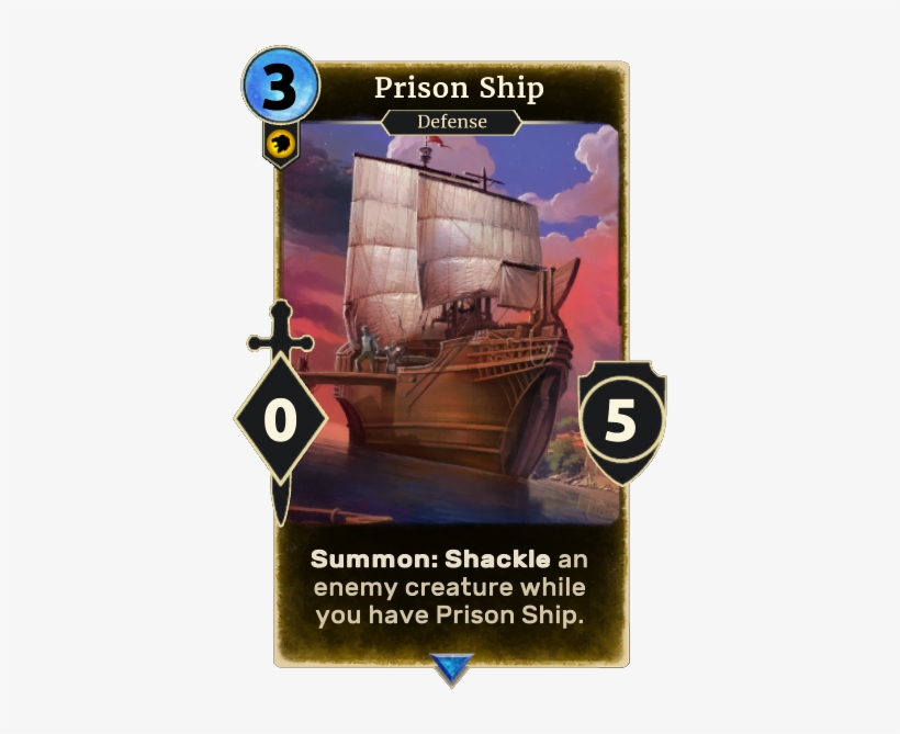 Prison Ship - The Elder Scrolls: Legends, transparent png #668308