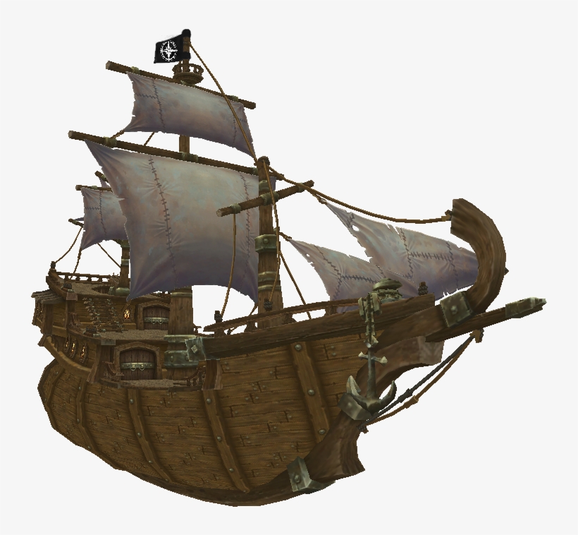 Ship - Galleon, transparent png #668359