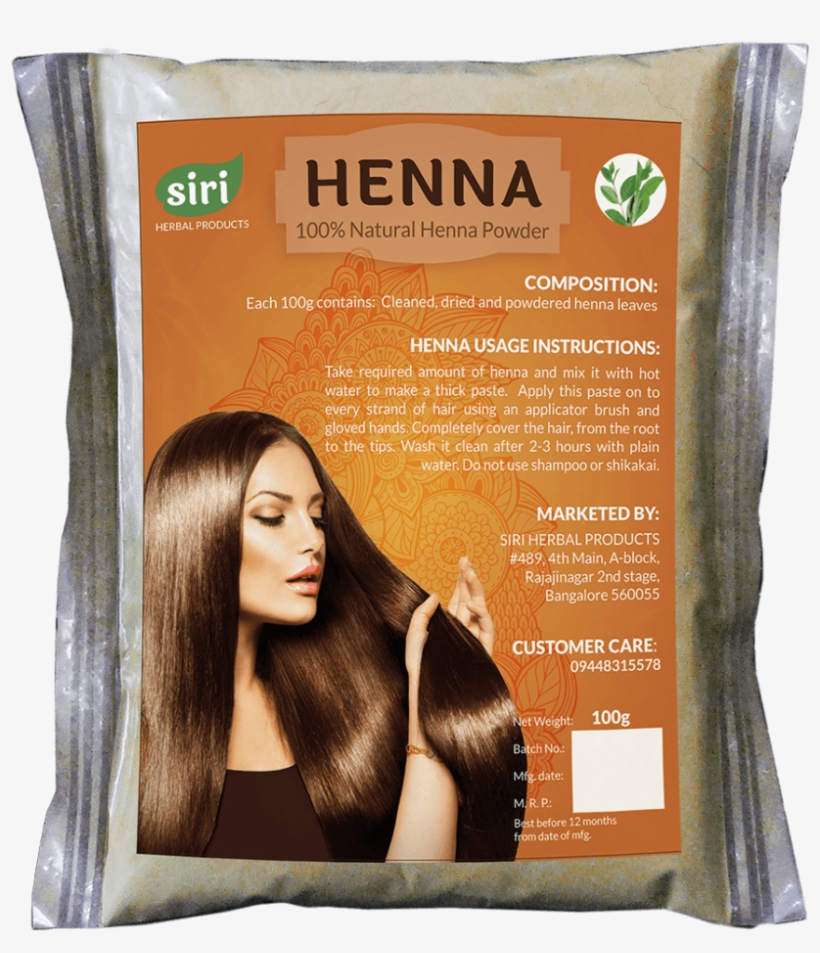 Chemical Free, Herbal Henna - Shiseido For Hair, transparent png #668710