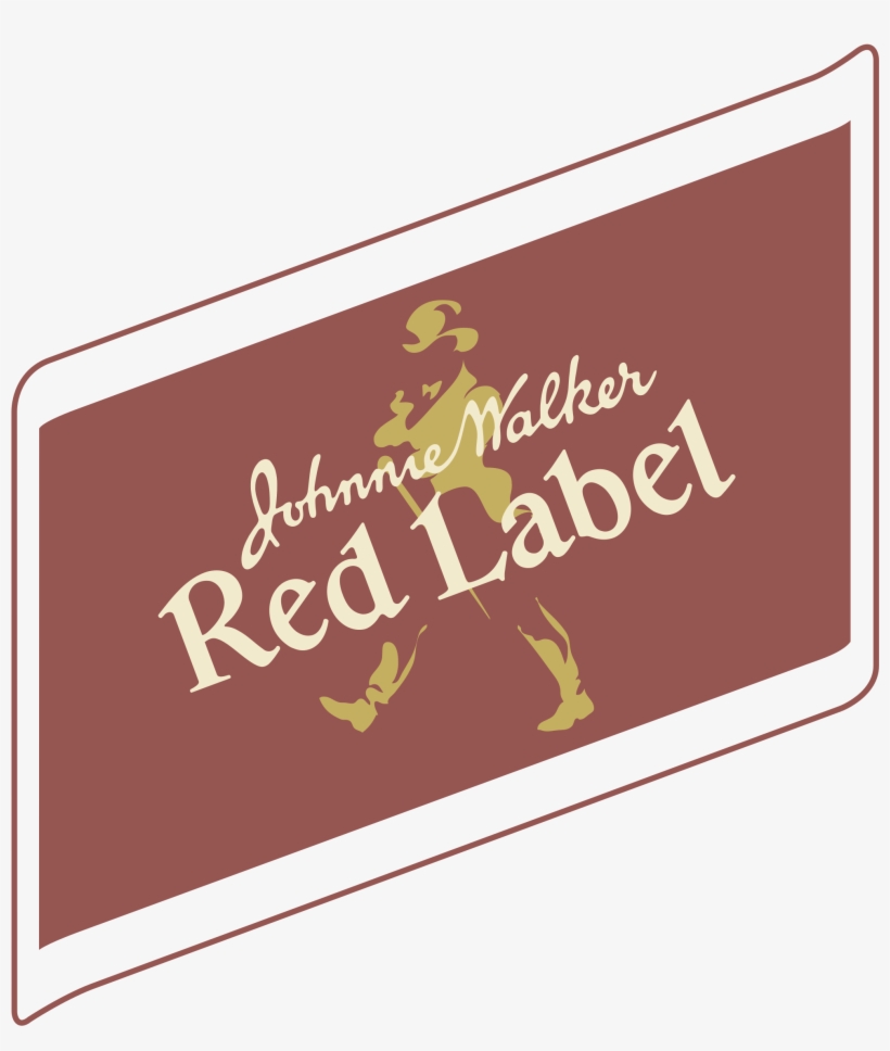 Johnnie Walker Red Label Logo Png Transparent - Johnnie Walker, transparent png #668758