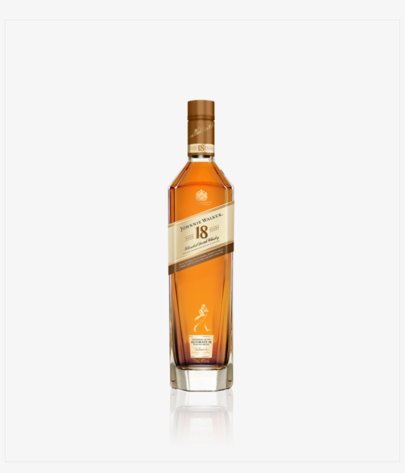 Johnnie Walker 18 Year Old - Johnnie Walker 18 Years Blended Scotch Whisky, transparent png #668820