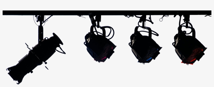 Stage Lighting Revealed Clip Art - Stage Lights, transparent png #669474