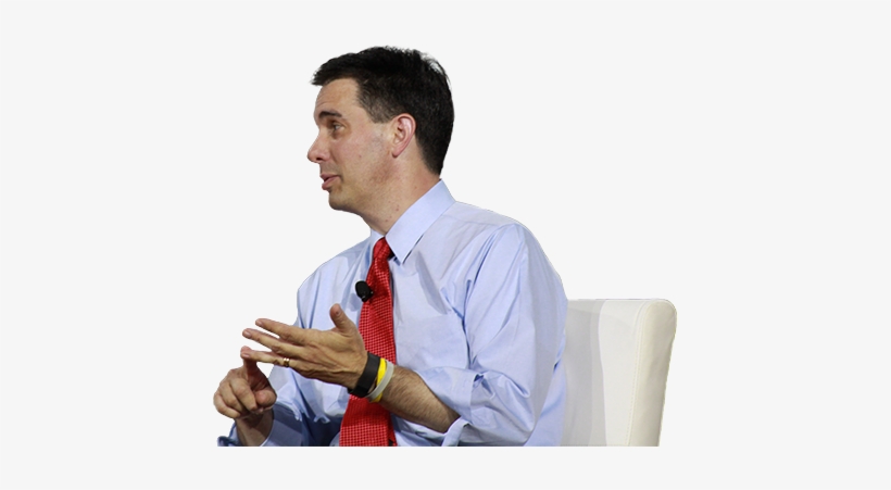 In New Hampshire, Scott Walker Doubles Down On Fighting - Sitting, transparent png #669476