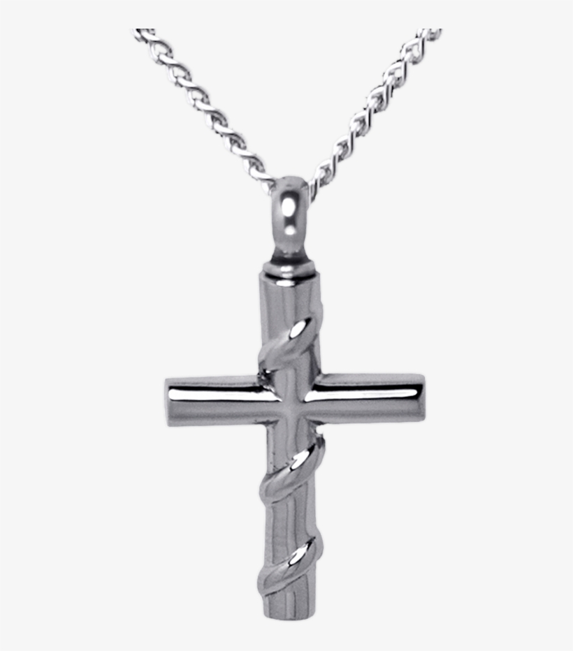 607 Roped Cross - Gold, transparent png #669872