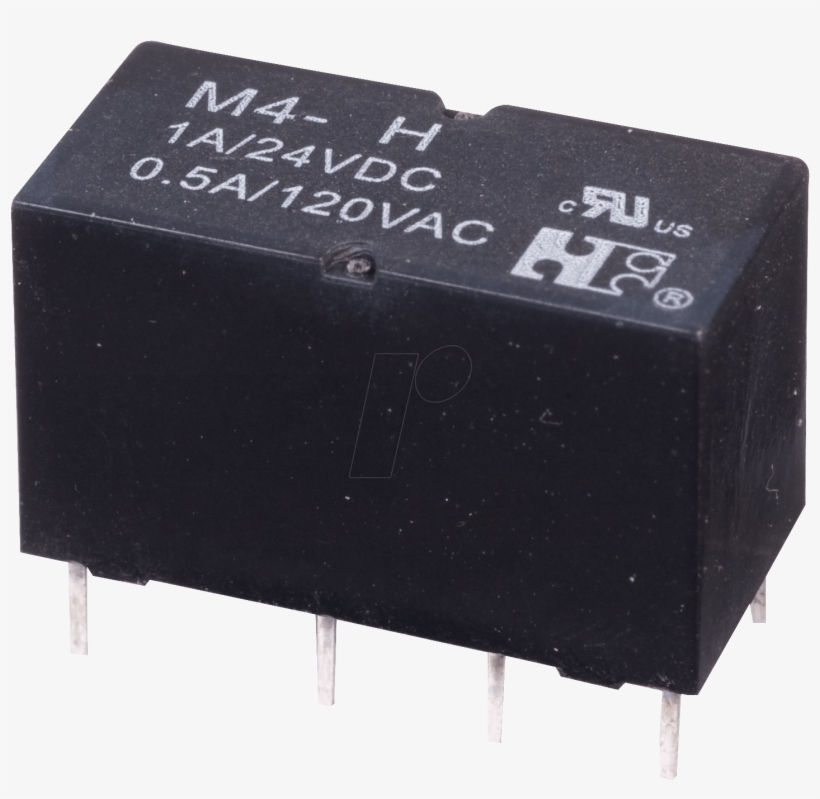 Dil Miniature Signal Relay M4s 24v, 2 Changers, 1 A, transparent png #6600956