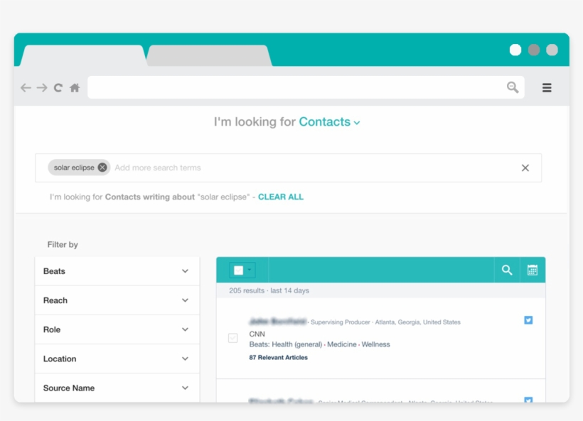 Create Media Lists Based On Your Industry, transparent png #6603320