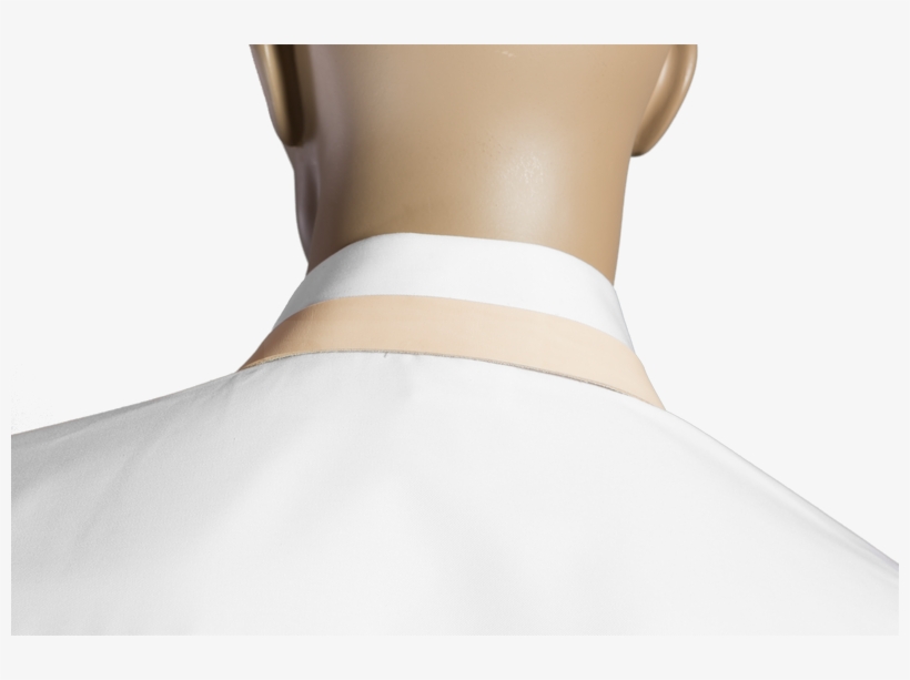 Denim Apron With Leather Straps, transparent png #6603431