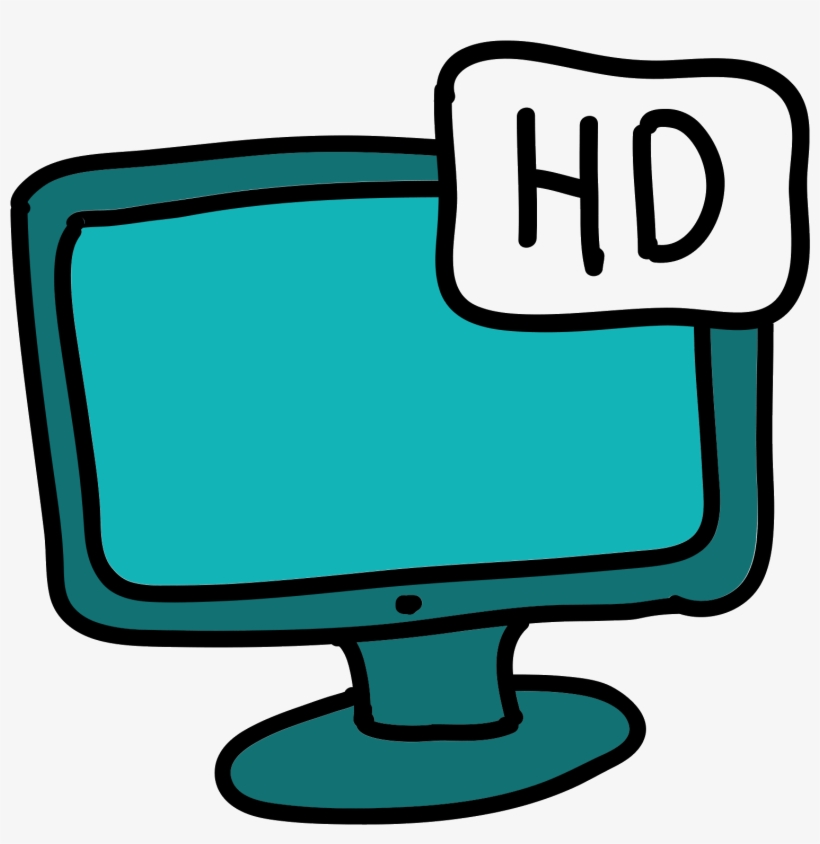 Hd Monitor Icon, transparent png #6603738