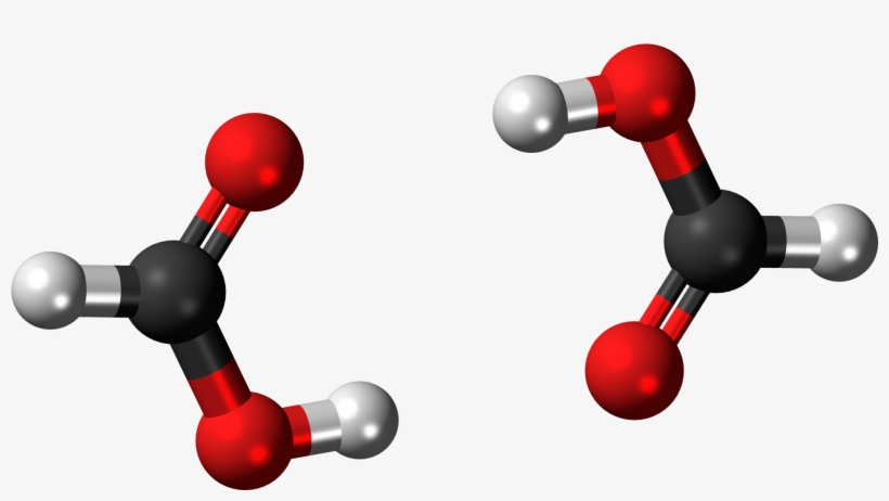 Formic Acid Dimer 3d Ball, transparent png #6605726