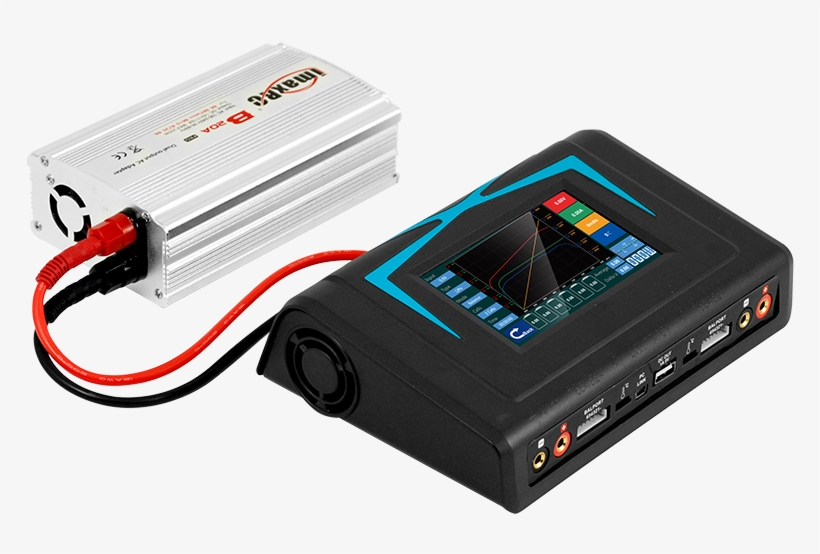 Imax X400 Twins Touch Screen Balance Charger, transparent png #6607030