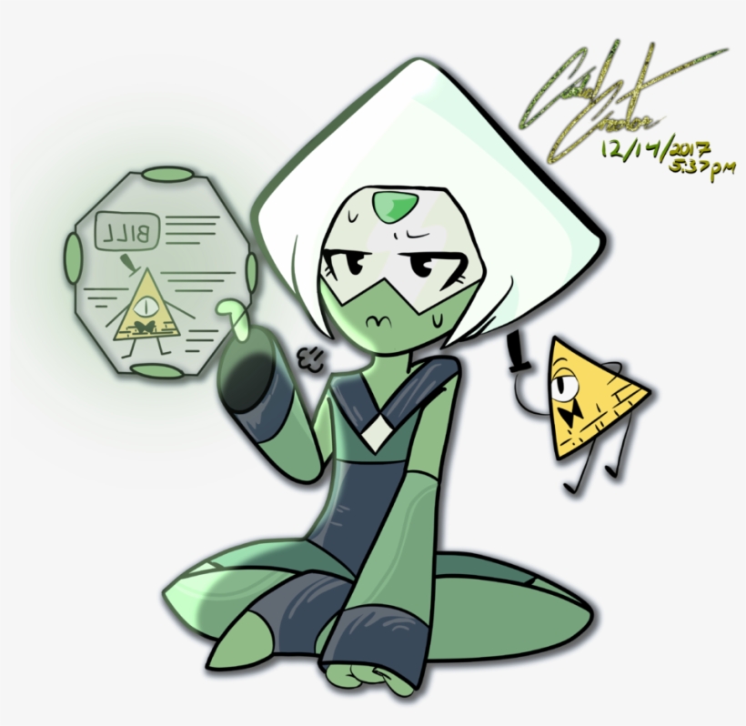 Transparent Peridot Bill Cipher, transparent png #6609156