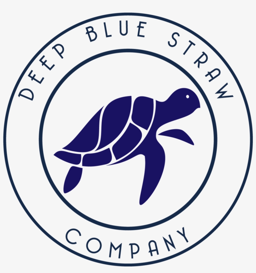 Logo Deep Blue Straw Transparent Background, transparent png #6609446